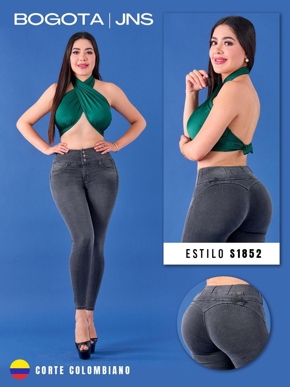 PANTALON COLOMBIANO BOGOTA MODELO S1852 – Tienda Tentación Por Todo